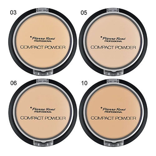 ⁦Pierre René פודרה בגימור סאטן - Compact Powder⁩ – תמונה ⁦2⁩