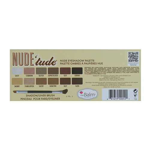 ⁦פלטת צלליות 12 בגווני ניוד THE BALM - NUDE 'tude⁩ – תמונה ⁦2⁩