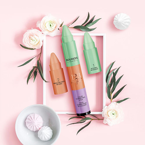 קורקטור סטיק 3 במוצר אחד Bourjois 123 Perfect Color Correcting Stick – תמונה 2