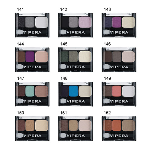 פלטת צלליות 3 גוונים VIPERA - Eye Shadows TIP TOP – תמונה 2