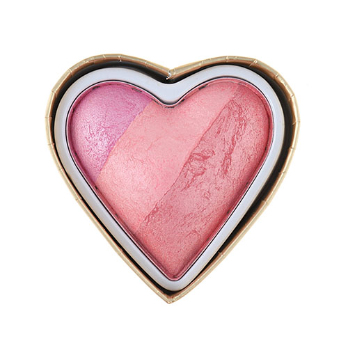 סומק אפוי בשלושה גוונים - I ♡ Revolution Blushing Hearts Triple Baked Blusher – תמונה 4