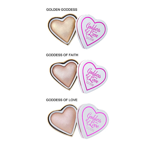 הייליטר אפוי - I ♡ Revolution Goddess of Love Triple Baked HIGHLIGHTER – תמונה 5
