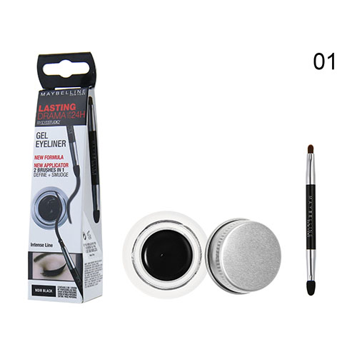 ערכת איילינר ג׳ל עמיד MAYBELLINE EYESTUDIO Lasting Drama Gel Eyeliner 24H – תמונה 3