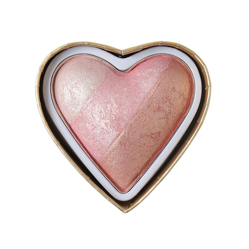 סומק אפוי בשלושה גוונים - I ♡ Revolution Blushing Hearts Triple Baked Blusher – תמונה 7