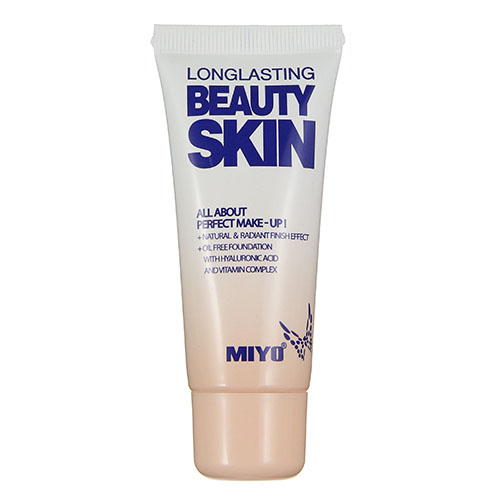 לחות ומייקאפ של מאיו - LONGLASTING BEAUTY SKIN