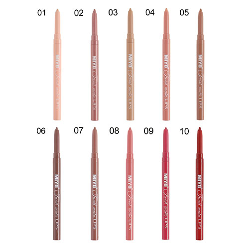 ⁦תוחם שפתיים עמיד מאיו - Twist matic LIPS - Creamy lipliner super soft⁩ – תמונה ⁦2⁩