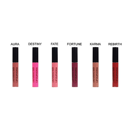 ⁦שפתון נוזלי בגוון מט - MAKEUP REVOLUTION LIP EUPHORIA⁩ – תמונה ⁦3⁩
