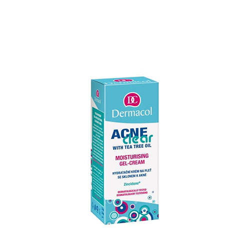 קרם פנים לעור שומני ואקנה דרמקול - Acne Clear Moisturizing Gel-Cream – תמונה 2