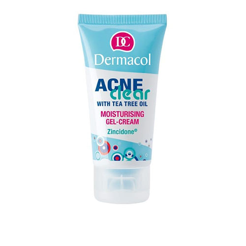 קרם פנים לעור שומני ואקנה דרמקול - Acne Clear Moisturizing Gel-Cream – תמונה 3