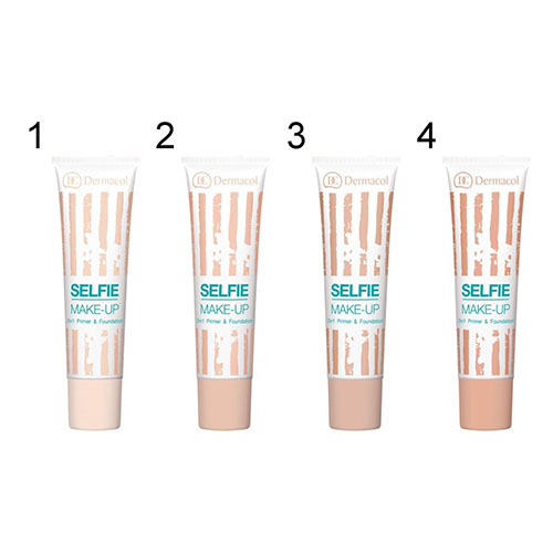 פריימר ומייקאפ במוצר אחד דרמקול - Selfie Make Up 2 in1 Primer & Foundation – תמונה 2