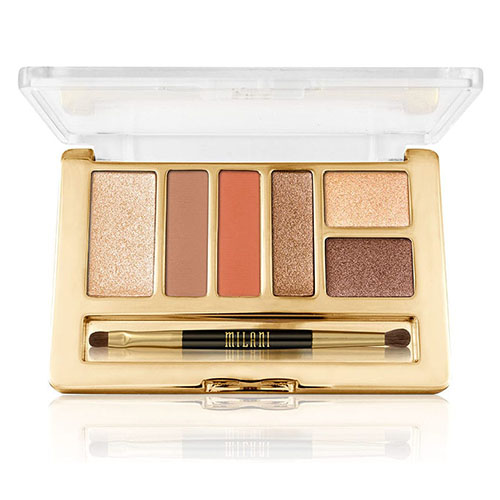 MILANI פלטת צלליות 6 גוונים - Everyday Eyes Eyeshadow Collection - 05 EARTHY ELEMENTS