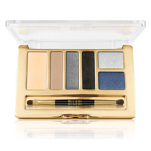 MILANI פלטת צלליות 6 גוונים - Everyday Eyes Eyeshadow Collection - 03 SMOKY ESSENTIALS