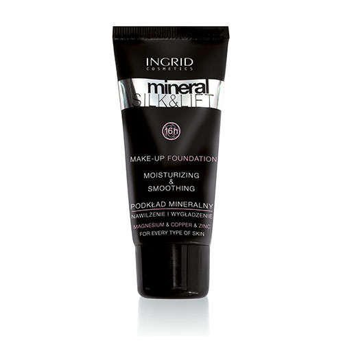 מייקאפ & פריימר מינרלי של אינגריד - MINERAL SILK & LIFT - Foundation Moisturizing & Smoothing