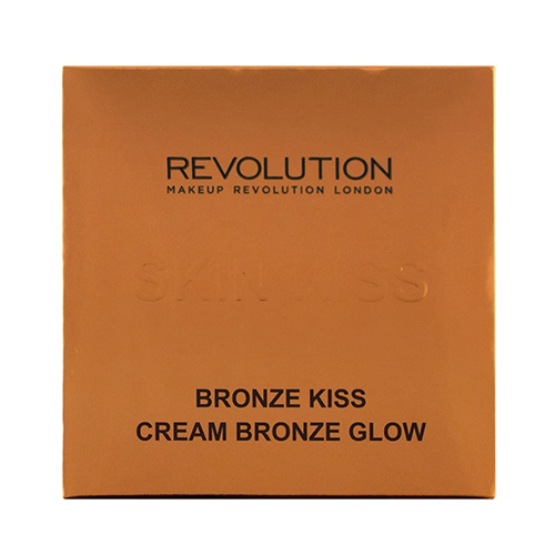 ⁦ברונזר קרם זוהר - MAKEUP REVOLUTION SKIN KISS Cream Bronze Glow Bronze Kiss⁩ – תמונה ⁦4⁩