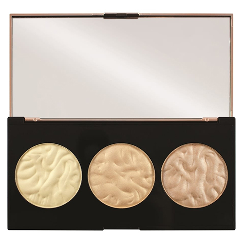 סט של 3 הייליטרים - MAKEUP REVOLUTION HIGHLIGHT PALETTE Rose Lights