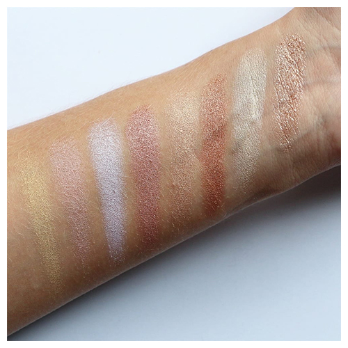 פלטת שמונה הייליטרים - MAKEUP REVOLUTION ULTRA STROBE AND LIGHT PALETTE – תמונה 4