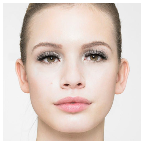 ריסים מלאכותיים להדבקה - EYLURE EXAGGERATE NO. 143 Eyelashes + Glue Double Volume Effect – תמונה 3
