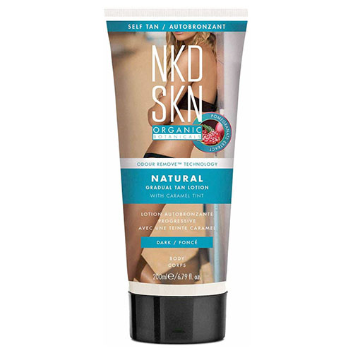 NKD SKN תחליב שיזוף עצמי - NATURAL GRADUAL TAN LOTION - DARK