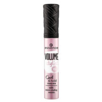 מסקרה מעגלת ומעבה עמידה Essence VOLUME STYLIST 18h Curl & Hold Mascara