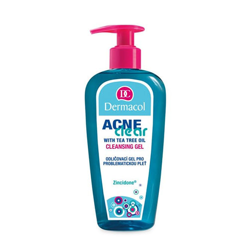 ג'ל לניקוי פנים ואקנה דרמקול - Acne Clear CLEANSING GEL