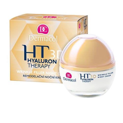 קרם לילה לטיפול בקמטים עם חומצה היאלורונית - HYALURON THERAPY – תמונה 3