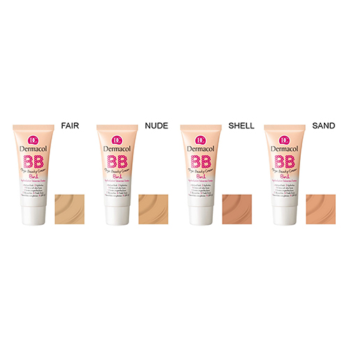 מייקאפ BB וקרם לחות של דרמקול - BB Magic Beauty Cream 8 in1 – תמונה 3