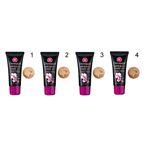 ⁦מייקאפ לחות של דרמקול - IMPERIAL MAKE-UP Moisturizing Foundation⁩ – תמונה ⁦2⁩
