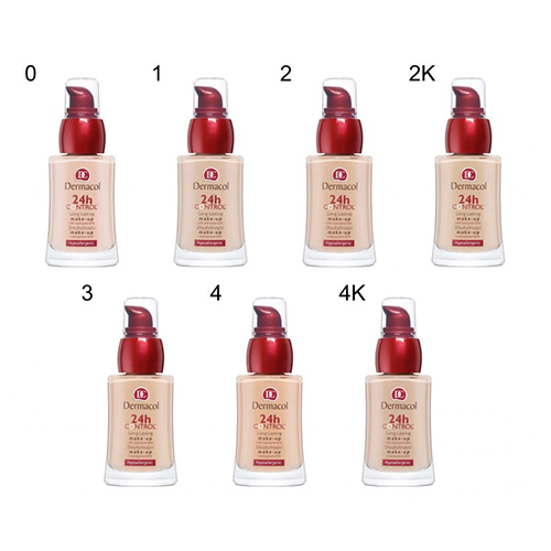 מייקאפ עמיד של דרמקול - 24h Control Make-up – תמונה 2