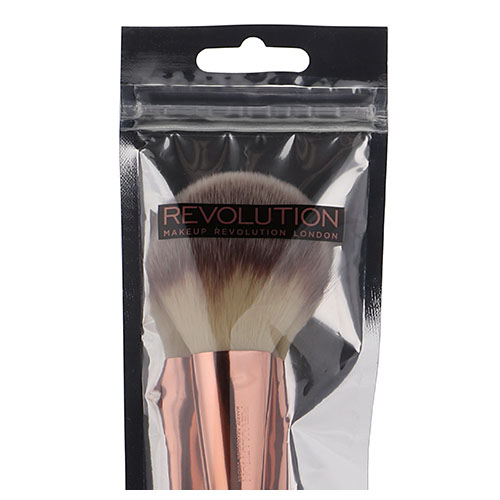 מברשת איפור דו צדדית - MAKEUP REVOLUTION Brush Flex 01 BLEND & BUFF – תמונה 2