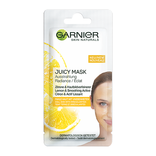 מסכת קליפות הדרים של גרנייה - Skin Active JUICY PEEL MASK