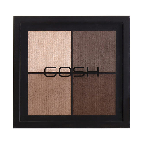 פלטת צלליות 4 גוונים של GOSH - EYE EXPRESSION - Palette of 4 eye shadows