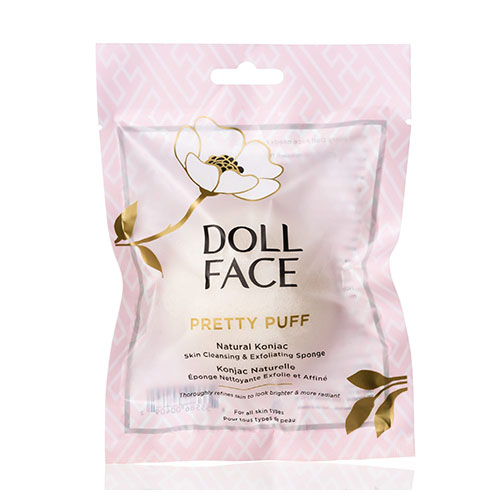 ספוג טבעי לניקוי עמוק של עור הפנים - DOLL FACE PRETTY PUFF
