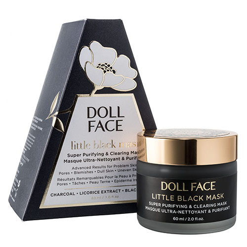 מסיכה שחורה רב תכליתית - DOLL FACE LITTLE BLACK MASK – תמונה 2