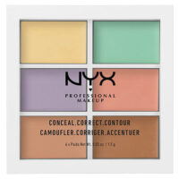 פלטת 6 קונסילרים של ניקס - NYX Professional Makeup COLOR CORRECTING CONCEALERS
