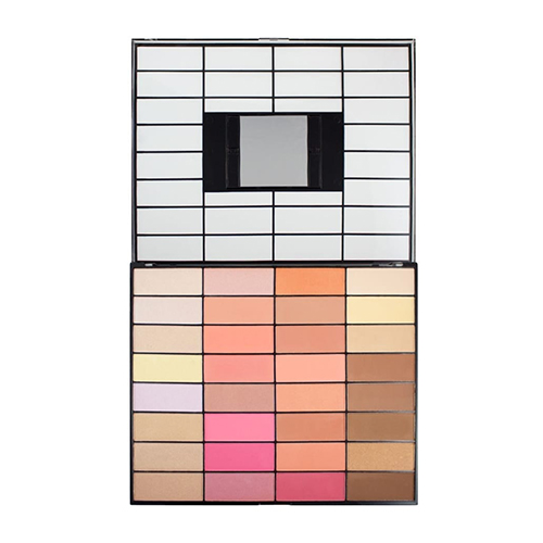 ערכת איפור משולבת - MAKEUP REVOLUTION ULTIMATE BLUSH & LIGHT & CONTOUR PALETTE – תמונה 4