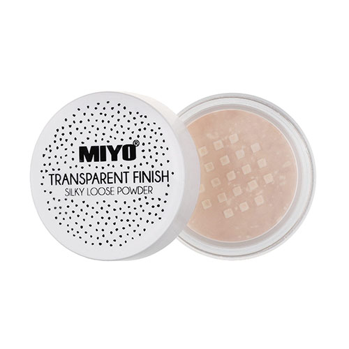פודרה מקבעת שקופה מאיו - Transparent finish