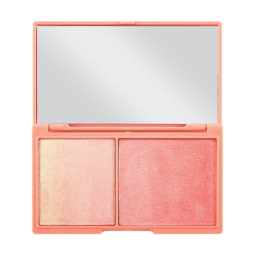 פלטת הייליטר וסומק - I ♡ Makeup PEACH AND GLOW - HIGHLIGHT & ILLUMINATOR DUO – תמונה 2