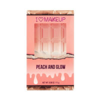 פלטת הייליטר וסומק - I ♡ Makeup PEACH AND GLOW - HIGHLIGHT & ILLUMINATOR DUO