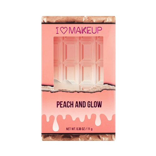 פלטת הייליטר וסומק - I ♡ Makeup PEACH AND GLOW - HIGHLIGHT & ILLUMINATOR DUO