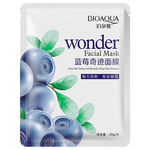 מסיכת פנים מבד - BIOAQUA Wonder Facial Sheet Mask