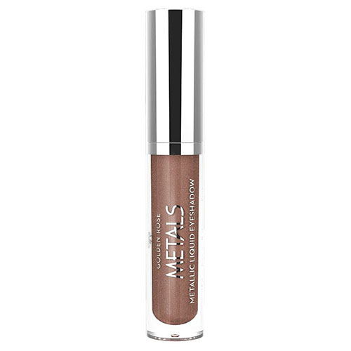 צללית נוזל בגימור מטאלי של גולדן רוז - METALLIC LIQUID EYESHADOW