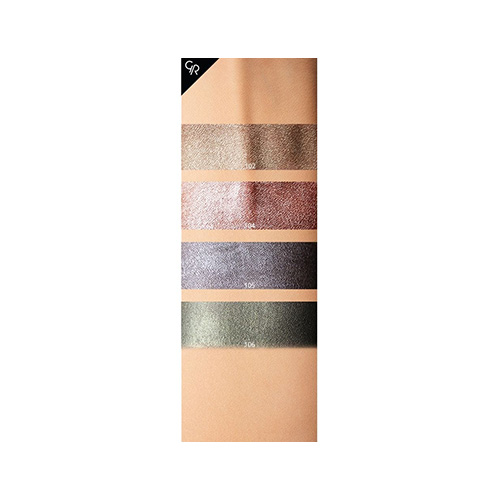 צללית נוזל בגימור מטאלי של גולדן רוז - METALLIC LIQUID EYESHADOW – תמונה 3