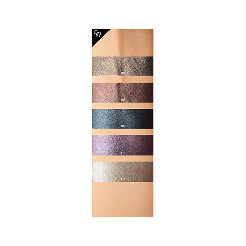צללית נוזל בגימור מטאלי של גולדן רוז - METALLIC LIQUID EYESHADOW – תמונה 4