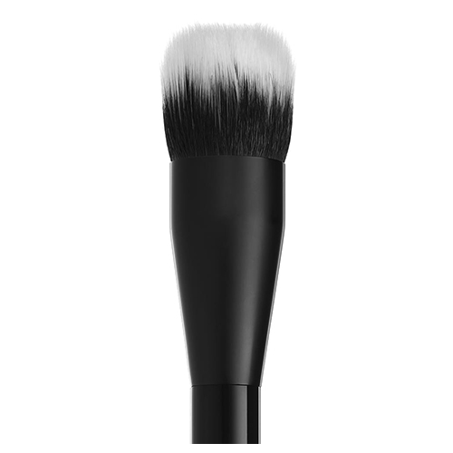 מברשת איפור למריחת בסיס ואבקה של ניקס - NYX Professional Makeup PRO DUAL FIBER FOUNDATION BRUSH 04 – תמונה 2
