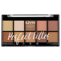 פלטת 10 צלליות של ניקס - NYX Professional Makeup Perfect Eye Shadow Palette Filter Golden Hour