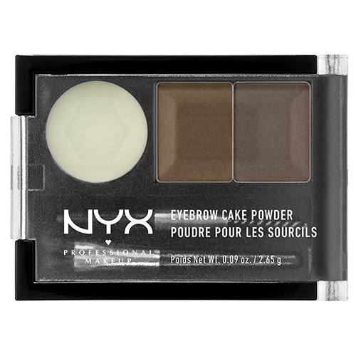 סט איפור גבות של ניקס - NYX Professional Makeup EYEBROW CAKE POWDER