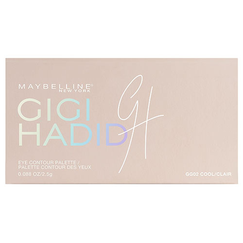 ⁦פלטת צלליות עיניים מייבלין - GIGI HADID - EYE CONTOUR PALETTE - COOL⁩ – תמונה ⁦3⁩