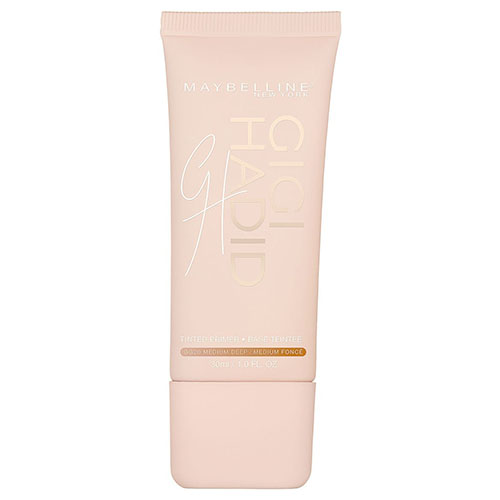 בסיס למייקאפ מייבלין - GIGI HADID - TINTED PRIMER - MEDIUM DEEP - Coloring make-up base