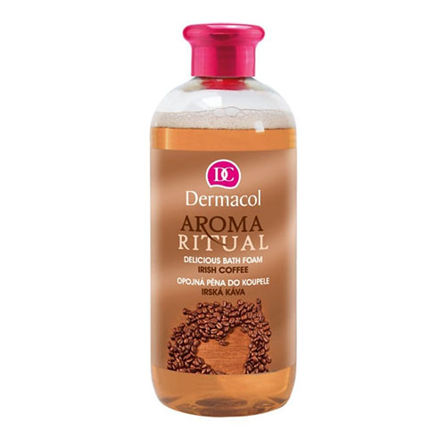 קצף אמבטיה ארומטי קפה אירי של דרמקול - AROMA RITUAL - REFRESHING BATH FOAM