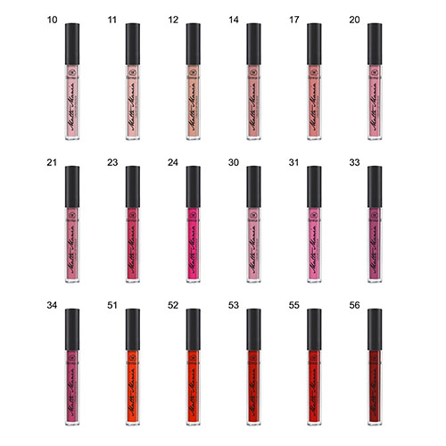 ליפסטיק בגימור מט של דרמקול - Matte Mania Lipstick – תמונה 2